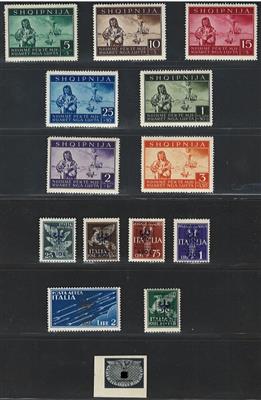 **/*/gestempelt - Partie D. Bes. WK II, - Briefmarken