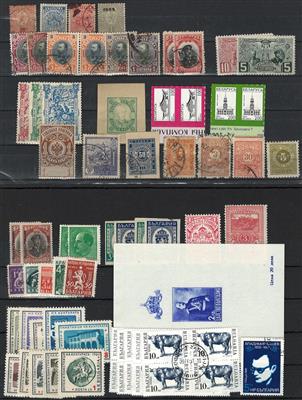 */**/gestempelt - Reichh. Partie Bulgarien ab Ausg. 1879 - Sätze, - Briefmarken