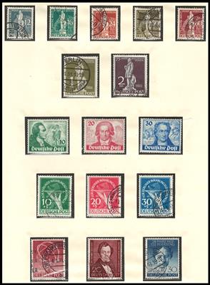 **/gestempelt/* - Sammlung Berlin 1948/1990, - Stamps