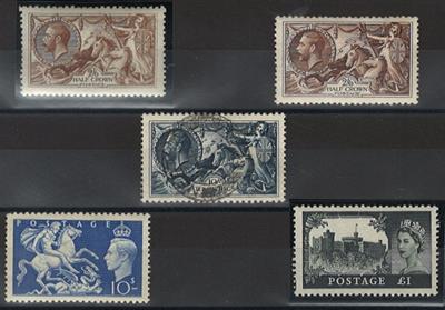 * - Großbrit. Nr. 141 II, - Stamps