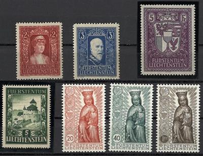 * - Liechtenstein Nr. 140/42, - Stamps