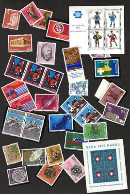 ** - Partie FRANKATURWARE SCHWEIZ, - Stamps