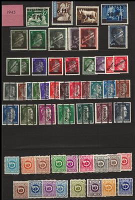 ** - Sammlung Österr. 1945/1993, - Stamps