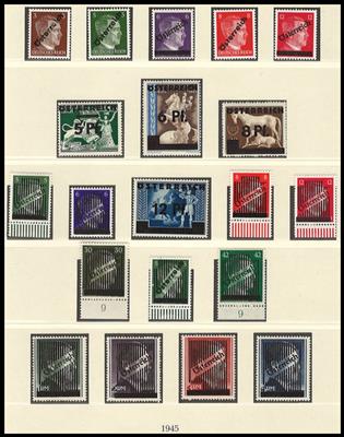 ** - Sammlung Österr. ca. 1945/1997, - Briefmarken