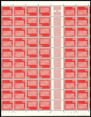 ** - Schweiz Freim. 1960 u. 1968 - 12 div. Zusammendr.-Bgn. (Markenheftchenbgn. m. Kehrdr. u. Zwischenstegen v. 5, - Stamps