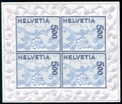 ** - Schweiz Nr. 1776 (Stickereimarke) im - Francobolli