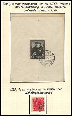 gestempelt - Belgien Block Nr. 1/3, - Stamps