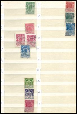 gestempelt/**/* - Partie Liechtenstein ab 1912, - Briefmarken