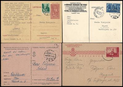 Poststück - Ca. 1940/1944, - Stamps