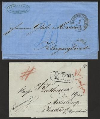 Poststück - Partie Postbelege D.Reich - Briefmarken