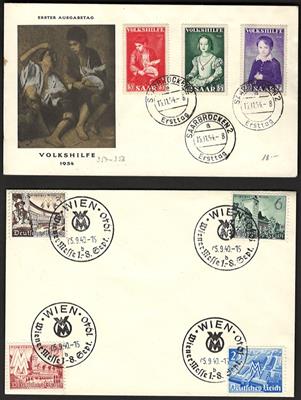 Poststück - Partie Postbelege/D.Reich/Deutschland mit besseren Stücken, - Známky