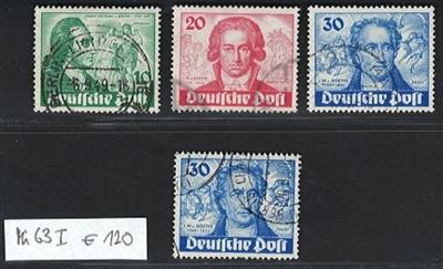 **/*/gestempelt/Poststück - Partie div. Deutschland ab D.Reich u.a. auch Plattenf., - Stamps