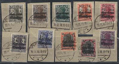 Briefstück - Polen - Ehemaliges Deutsches Besetzungsgebiet - Ausg. PLONSK, - Známy