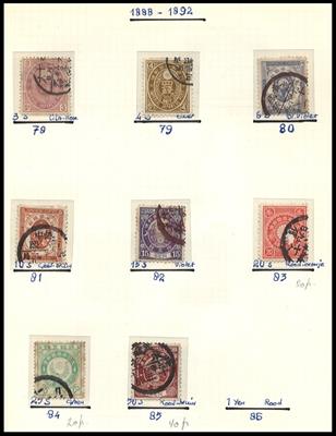 gestempelt - Bestand meist älteres Japan, - Stamps