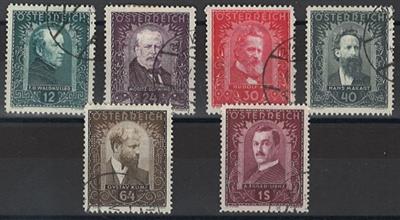 gestempelt - Österr. - Maler, - Stamps