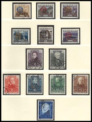 gestempelt - Sammlung Österr. I. Rep. u.a. mit - Stamps