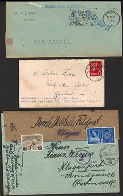 Poststück - D.Reich inkl. Ostmark, - Briefmarken und Ansichtskarten