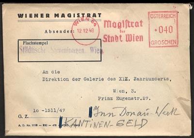 Poststück - Partie Belege meist ältere Österreich II. Rep., - Francobolli