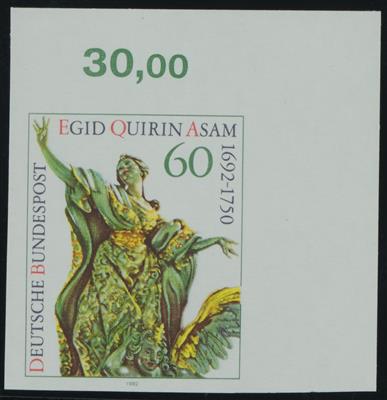 ** - BRD Mi. Spez. Nr. 1624 U ungez., - Briefmarken und Ansichtskarten