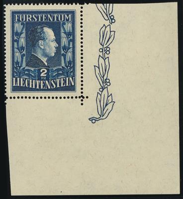 ** - Liechtenstein Nr. 304 B/ 305 B (LZ 14 3/4), - Stamps