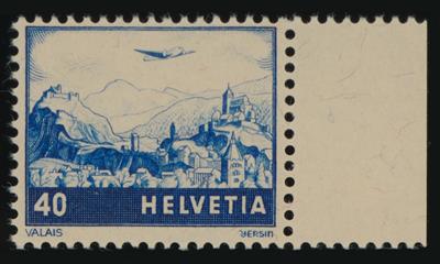 ** - Schweiz   ANK Flug Nr. 524a(gepr. Vuagniaux) mit Fotokopie des Attest, - Stamps