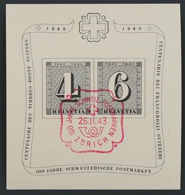 gestempelt - Schweiz Block Nr. 8 und 9, - Stamps