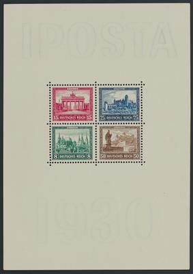 ** - D.Reich Block Nr. 1 (IPOSTA), - Briefmarken