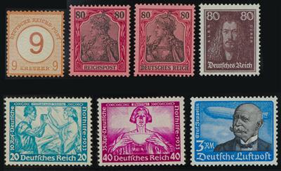 **/*/(*) - Gepflegte Sammlung D.Reich 1872/1945, - Briefmarken