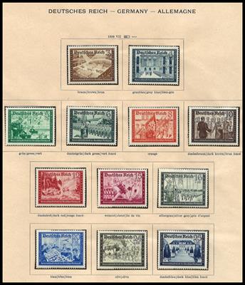 */gestempelt - Sammlung D.Reich m. Geb., - Stamps
