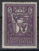 * - Liechtenstein Nr. 142, - Známky