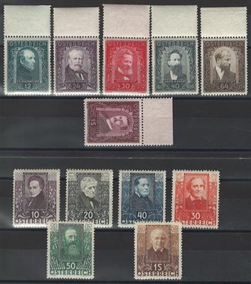 ** - Österr. - Dichter und Maler, - Stamps