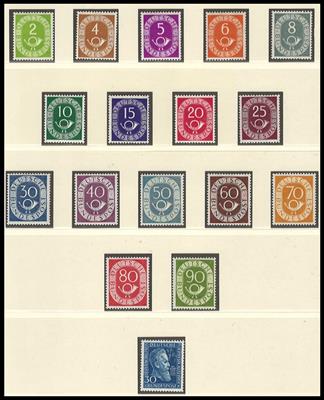 ** - Sammlung BRD 1949/1998, - Briefmarken