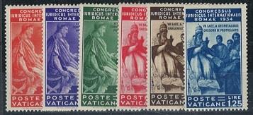 ** - Vatikan Nr. 45/50 (6), - Briefmarken