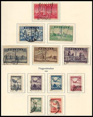 gestempelt - Saubere Sammlung Polen 1945/1978, - Francobolli