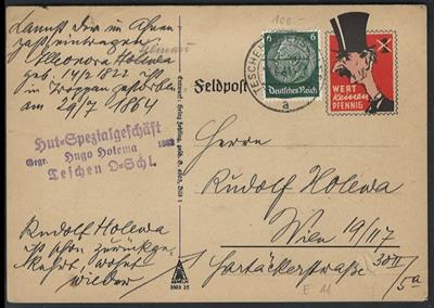 Poststück - Partie Poststücke D.Reich incl. POW - und Feldpost, - Stamps