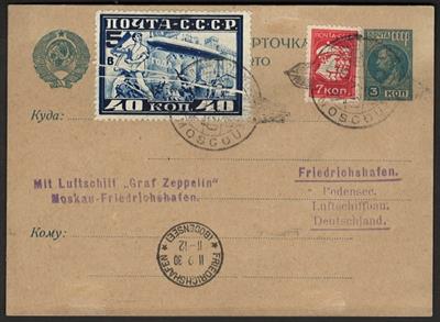 Poststück - Sowjetunion Nr. 391 mit - Stamps