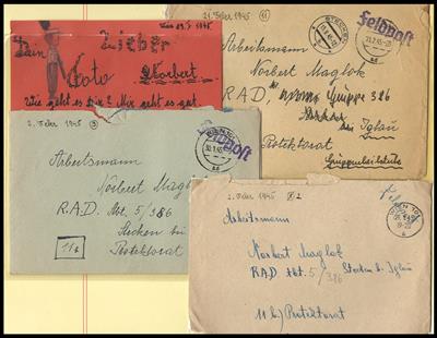 Poststück - Umfangreiche Ausstellungs/Forschungs - Známky