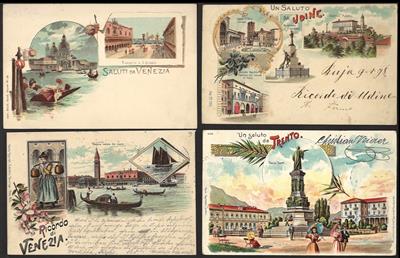 Poststück - Partie AK Italien mit vierl Venedig, - Motiv- und Ansichtskarten