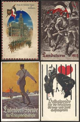 Poststück - Partie D. Militär Motivkarten - Motiv- und Ansichtskarten