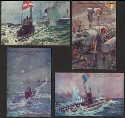 Poststück - Partie Marine - Motivkarten - Motiv- und Ansichtskarten