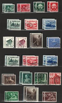 **/gestempelt - Sammlung "Ostmark" 1938/1945 - ** und gestempelt gesammelt, - Briefmarken