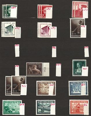 **/* - Partie D.Reich meist ab 1938, - Briefmarken