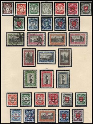 gestempelt/*/**/(*) - Sammlung Danzig mit Dienst, - Stamps