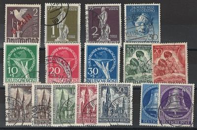 gestempelt - Sammlung Berlin ca. 1948/1955, - Stamps