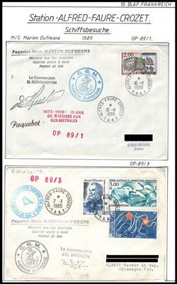 Poststück - Französische Antarktis - Francobolli