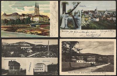 Poststück Partie AK NÖ u.a. mit Neulengbach - Briefmarken und Ansichtskarten