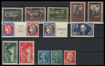 **/*/gestempelt/(*) - Partie div. Europa u.a. mit Frankreich - Danzig - Gen. Gouv., - Stamps