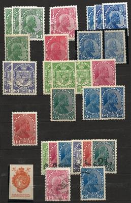 **/*/gestempelt - Partie Liechtenstein, - Stamps