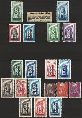 ** - Sammlung Europa - Gemeinschaftsausg. CEPT ca. 1956/71, - Stamps