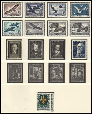 gestempelt/*/** - Partie Österr. ab Monarchie mit Schwerpunkt I. und II. Rep., - Stamps